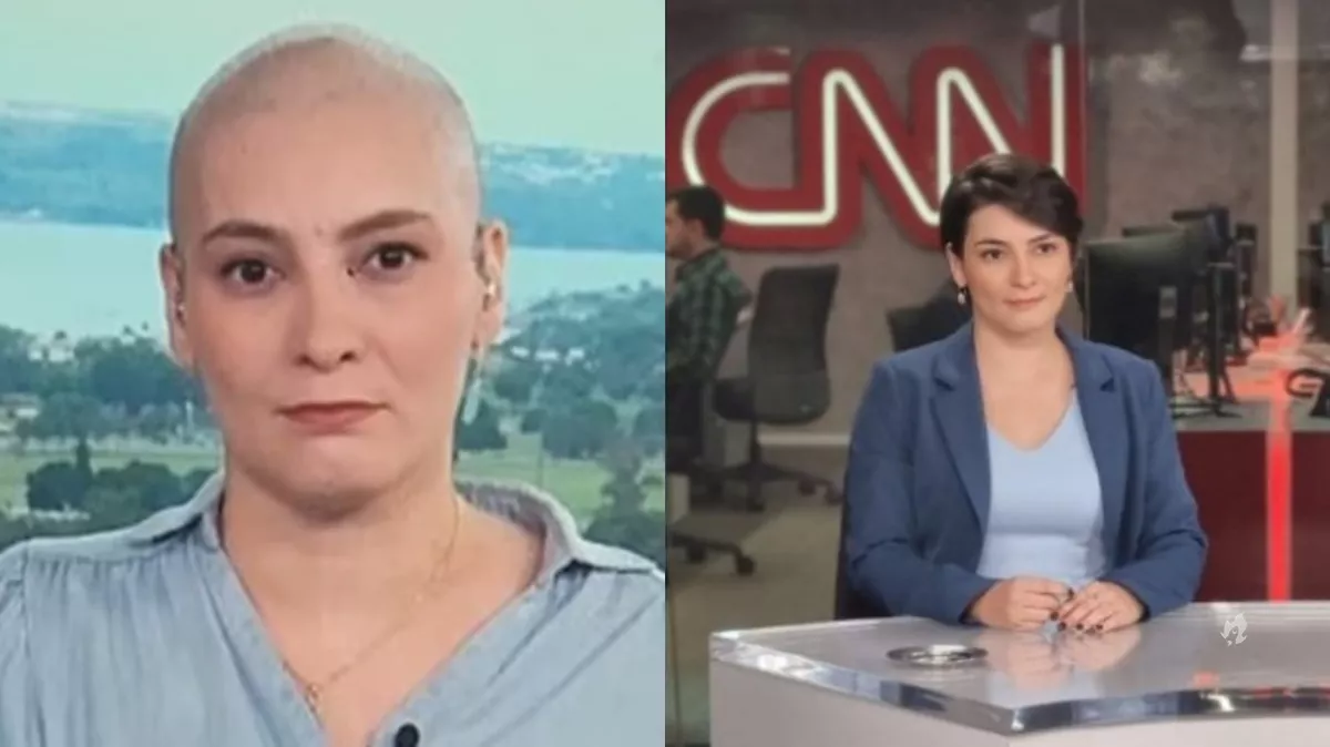 Jornalista em batalha contra o câncer surge careca na TV: “Não é força, é necessidade” 31 Jornalista em batalha contra o cancer surge careca na TV.webp