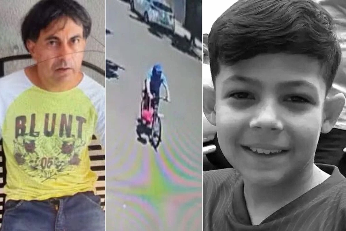 Vizinho que confessou ter tirado a vida de Mateus foi flagrado por câmeras; ele levava um serrote em mochila 31 1News Brasil