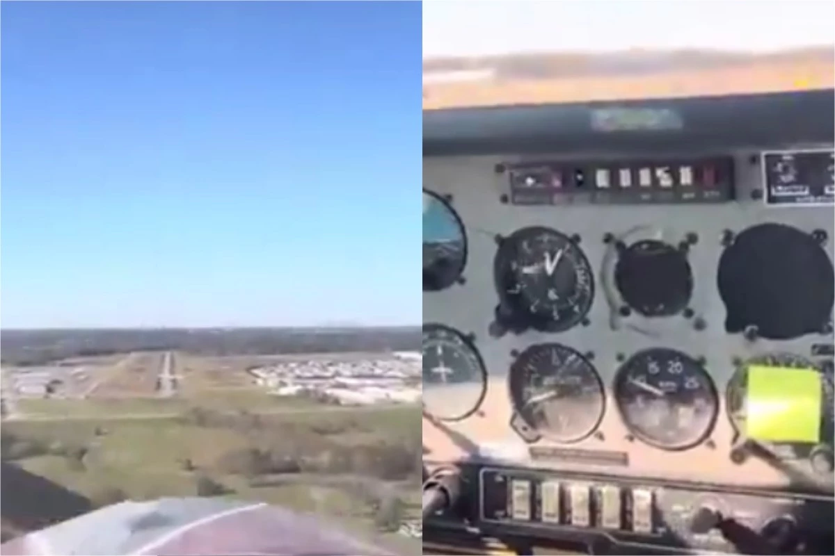 avião com pane elétrica bate em outra aeronave durante pouso de emergência 31 1News Brasil