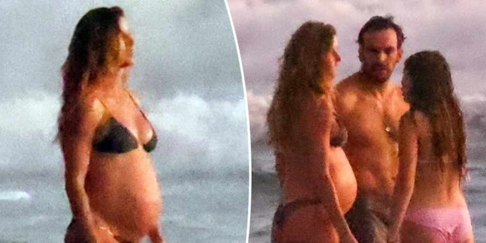 Gisele Bündchen exibe barrigão de grávida durante passeio com namorado 31 gisele bundchen.jpg