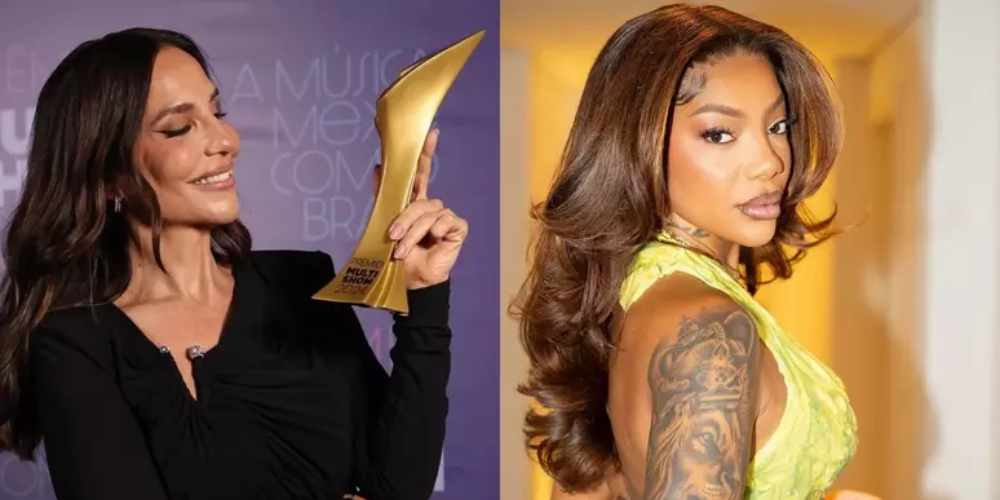 Ivete Sangalo recebe críticas por ignorar Ludmilla em prêmio: 'Fiquei nervosa' 37 ivete sangalo.jpg