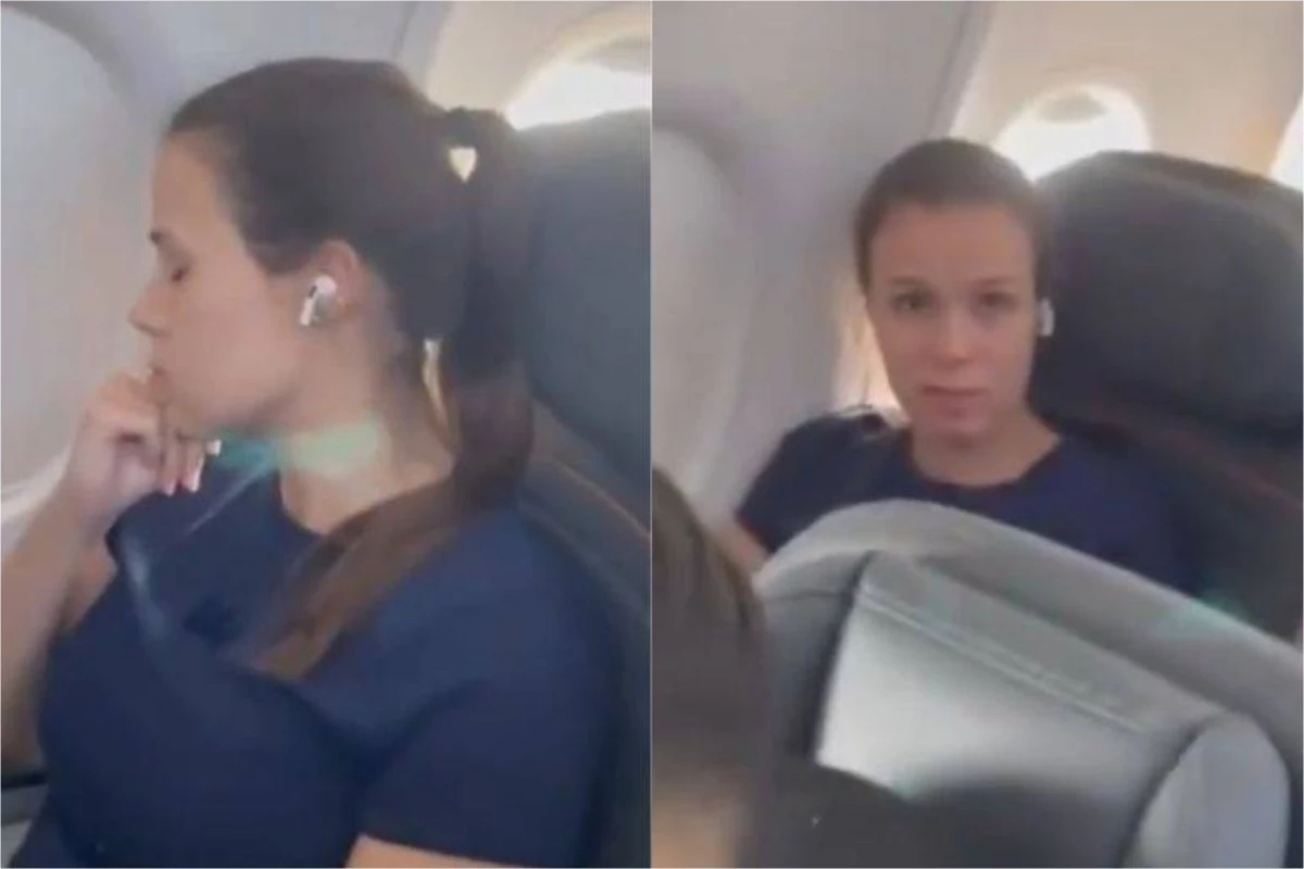 mulher nega a ceder lugar para criança em avião e imagens viralizam nas redes sociais 31 1News Brasil