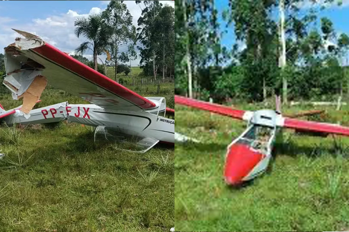 Avião cai com político no Rio Grande do Sul; vídeo mostra tentativa de resgate 34 1News Brasil