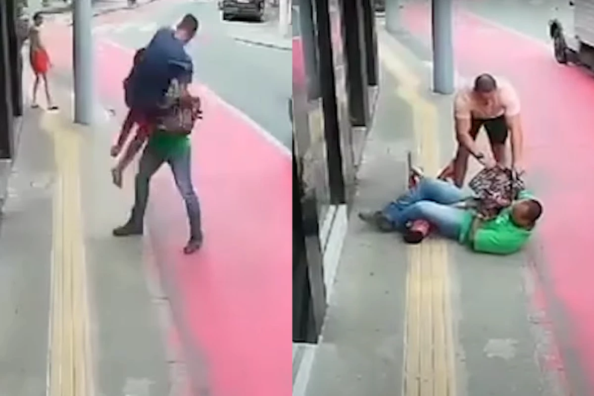 assaltante é rendido com golpes de jiu-jitsu após roubo; assista à ação 31 1News Brasil