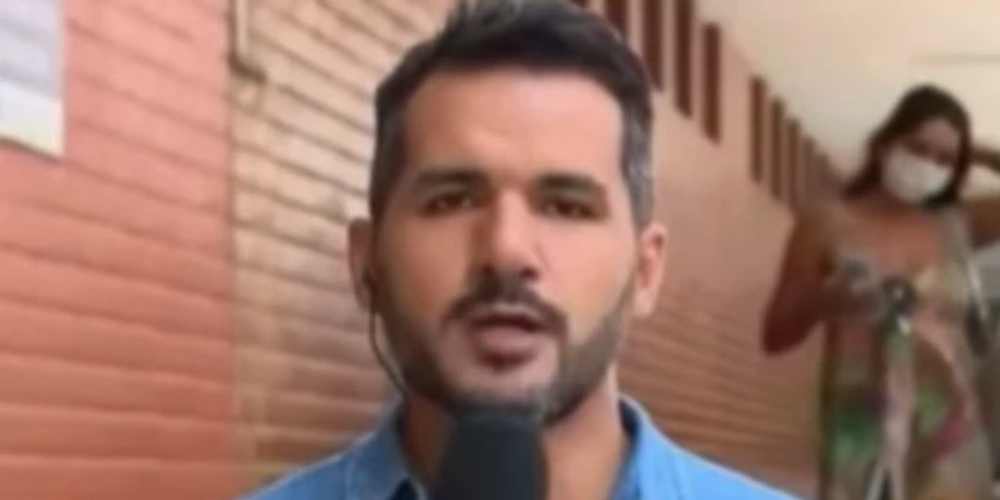 Repórter é interrompido ao vivo por gritos de “Globo lixo”; veja o vídeo 31 leandro oliveira.jpg