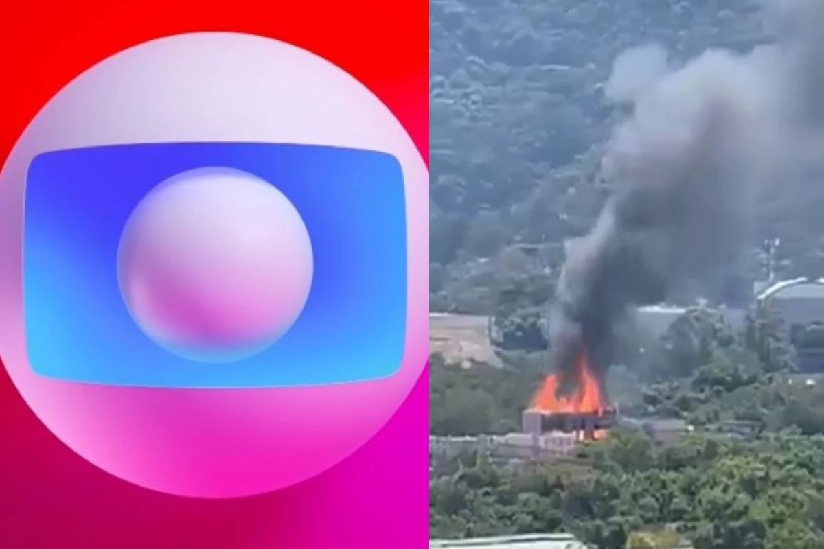 Vídeo mostra chamas altas nos estúdios da Globo e emissora divulga nota oficial que tranquiliza 34 1News Brasil