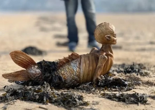 1742652554 180 Fotos criatura bizarra e encontrada em praia e surgem rumores