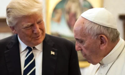 Donald Trump presta homenagem a papa Francisco nas redes.webp