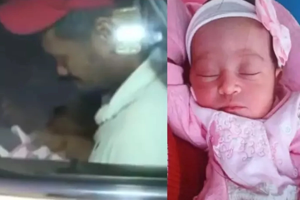 pai de bebê encontrada morta em armário chora abraçado à roupinha da filha; ele não chegou a conhecê-la 31 1News Brasil
