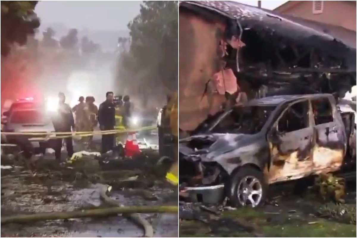 Avião cai sob casas e causa grande destruição em bairro residencial: 'ao menos 15...' 31 1News Brasil