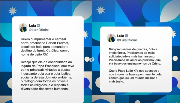 Esse e o pedido do presidente Lula ao papa Leao