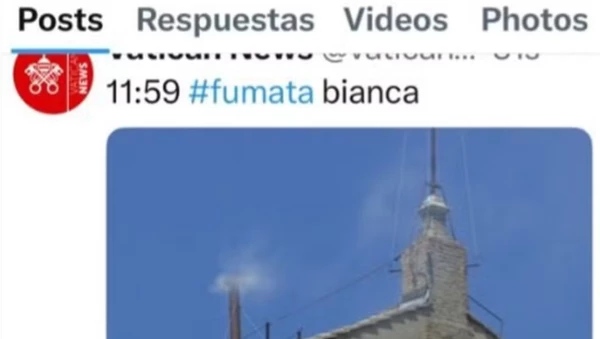 Fumaca ambigua confunde fieis em conclave no Vaticano post do