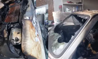Homem e preso suspeito de incendiar carro e casa.webp