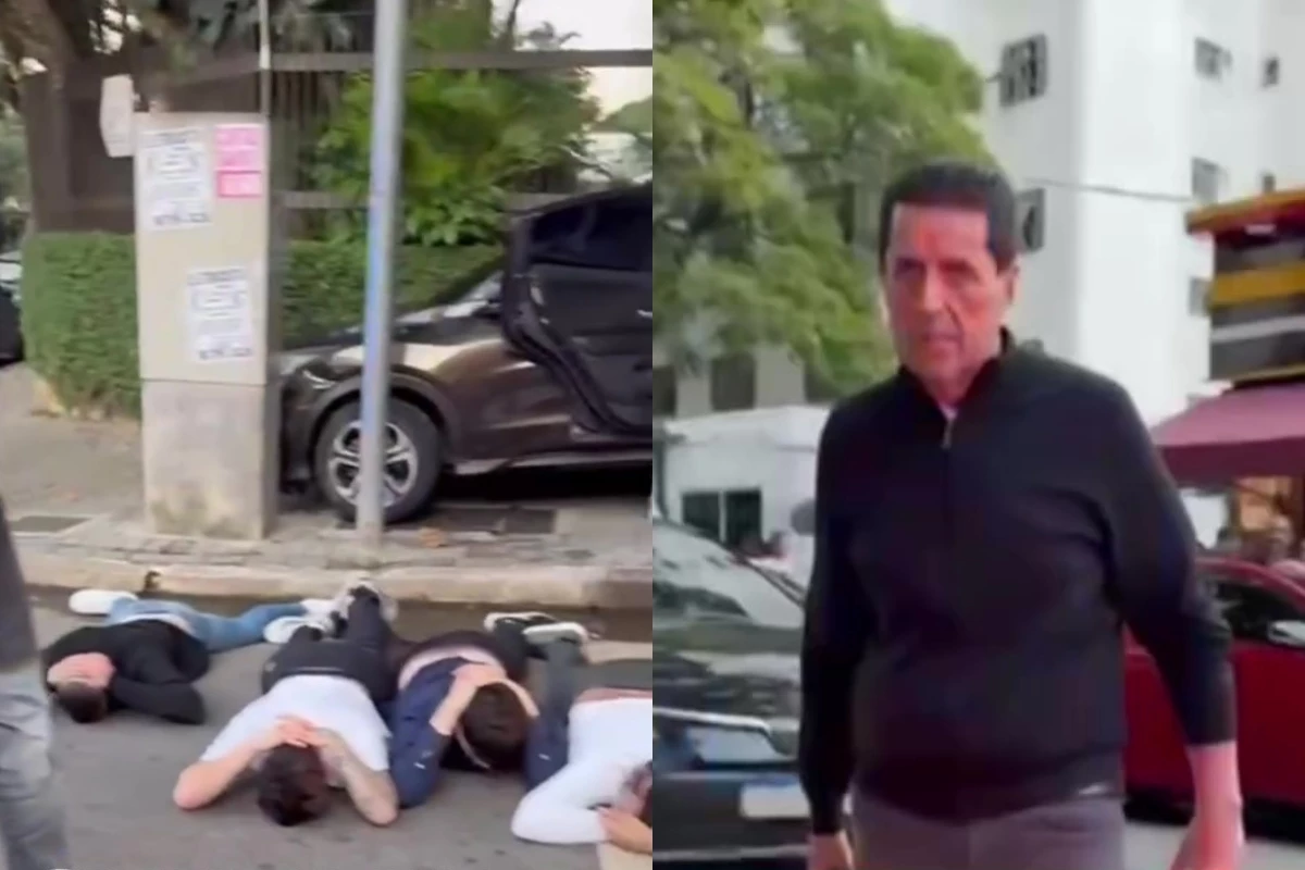 Vídeo mostra Delegado Olim perseguindo e atirando contra suspeitos de roubo, acertando as nádegas de um deles 31 1News Brasil