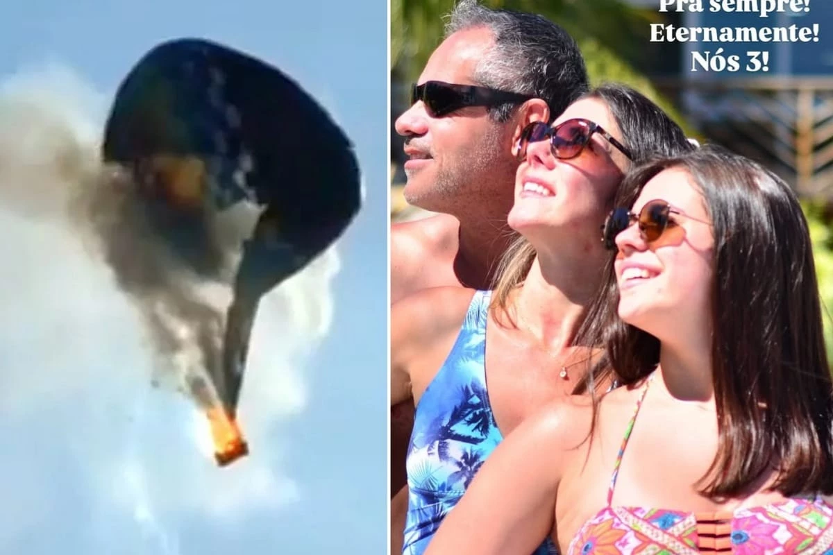 Jovem que pulou de balão e se salvou desabafa após perder os pais na tragédia; casal foi velado neste domingo 34 1News Brasil