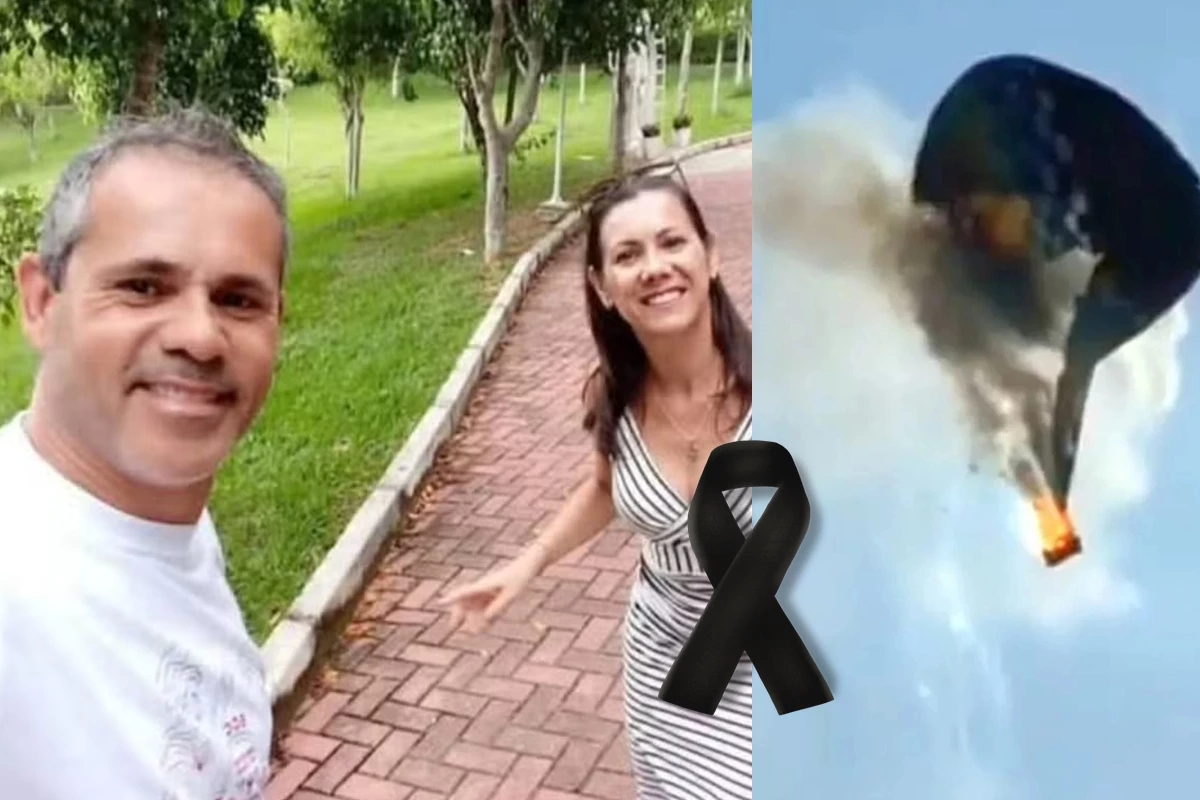 Casal que viajava com a filha morreu em queda de balão; a jovem de 22 anos saltou e se salvou 31 1News Brasil