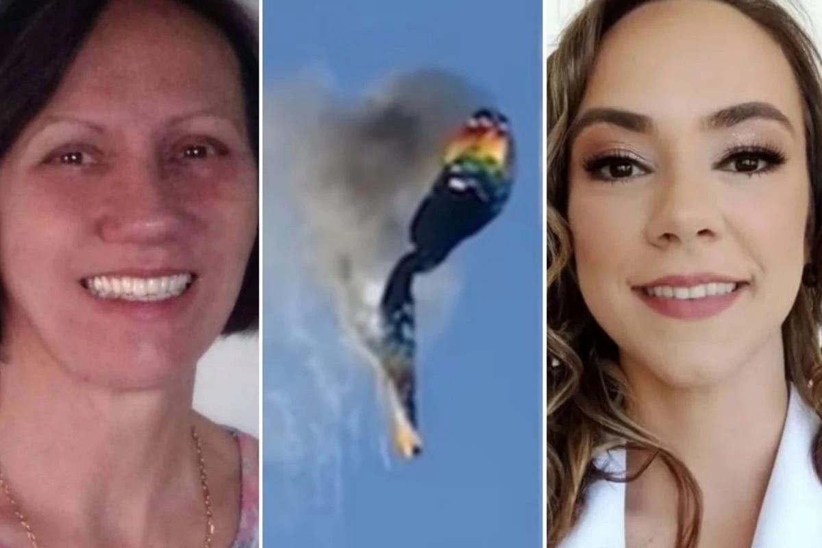 Mãe e duas filhas estavam em balão que caiu em SC; apenas uma sobreviveu 31 1News Brasil