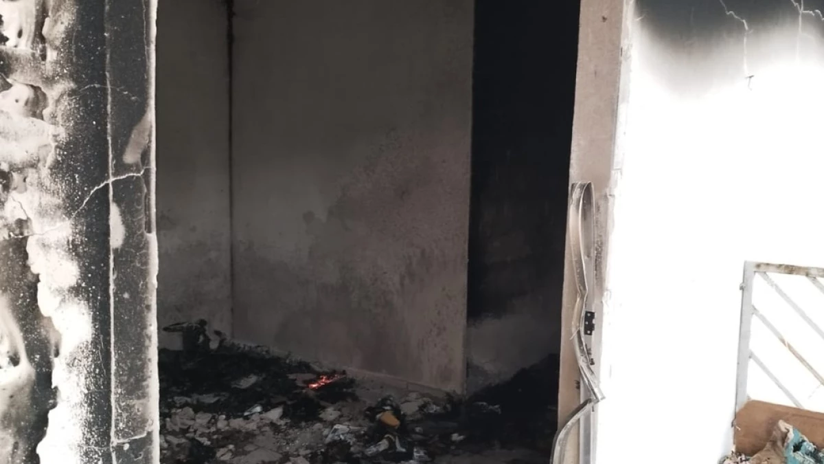 Mulher ferida durante incendio dentro de casa esta internada.webp