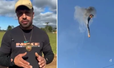Piloto orientou passageiros a tomarem medida drastica em acidente.webp