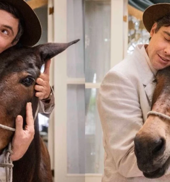 Sergio Guize conta curiosidades sobre o burro Policarpo.webp