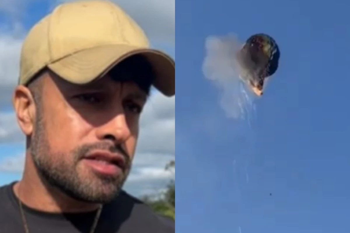 Sobrevivente, piloto do balão que pegou fogo conta o que realmente aconteceu 31 1News Brasil