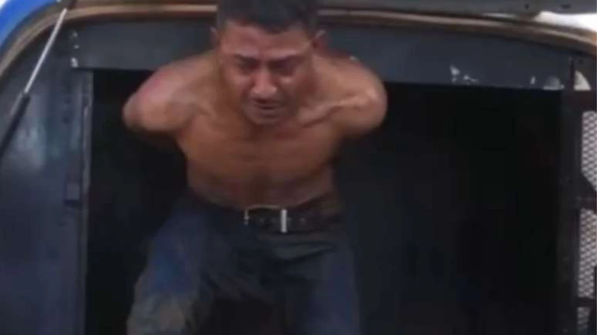 Suspeito foge da policia durante programa ao vivo.webp