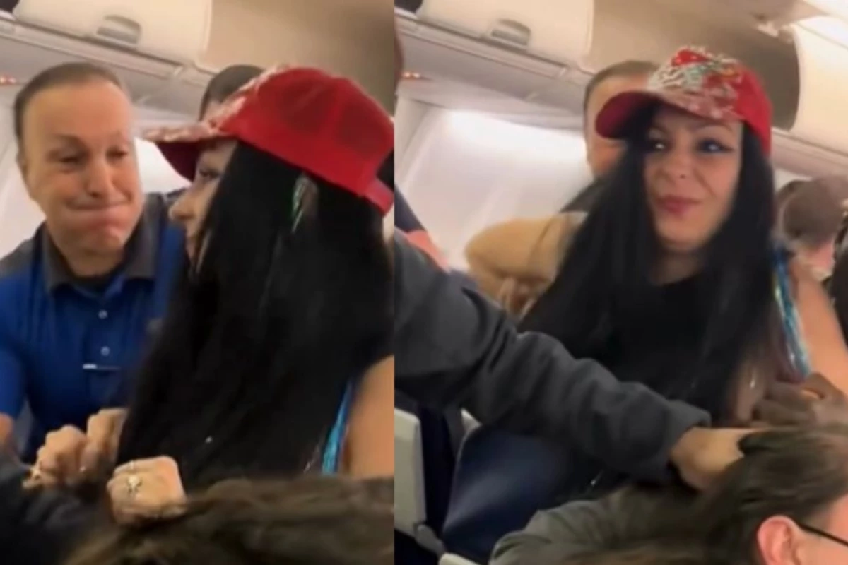 Vídeo mostra pancadaria entre americana e brasileira em avião: 'Perto dessa gorda' 31 1News Brasil