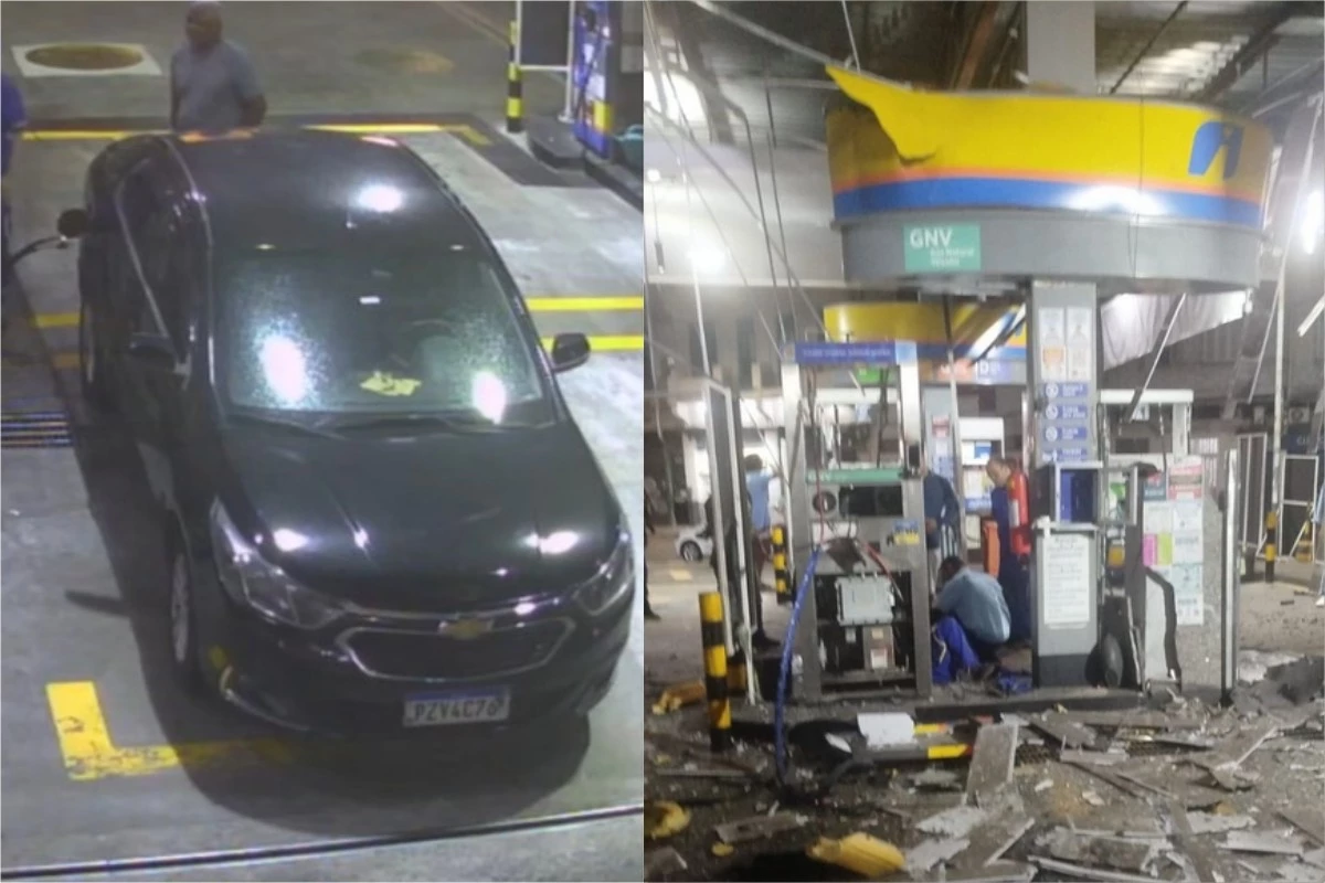 carro explode enquanto era abastecido em um posto de gasolina no Rio de Janeiro, uma pessoa morreu 31 1News Brasil