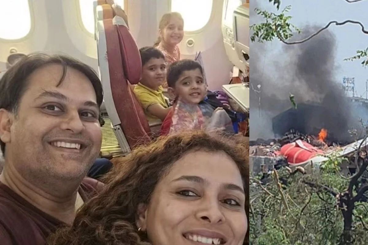 família tira foto pouco antes de avião com 242 pessoas a bordo cair e explodir 31 1News Brasil