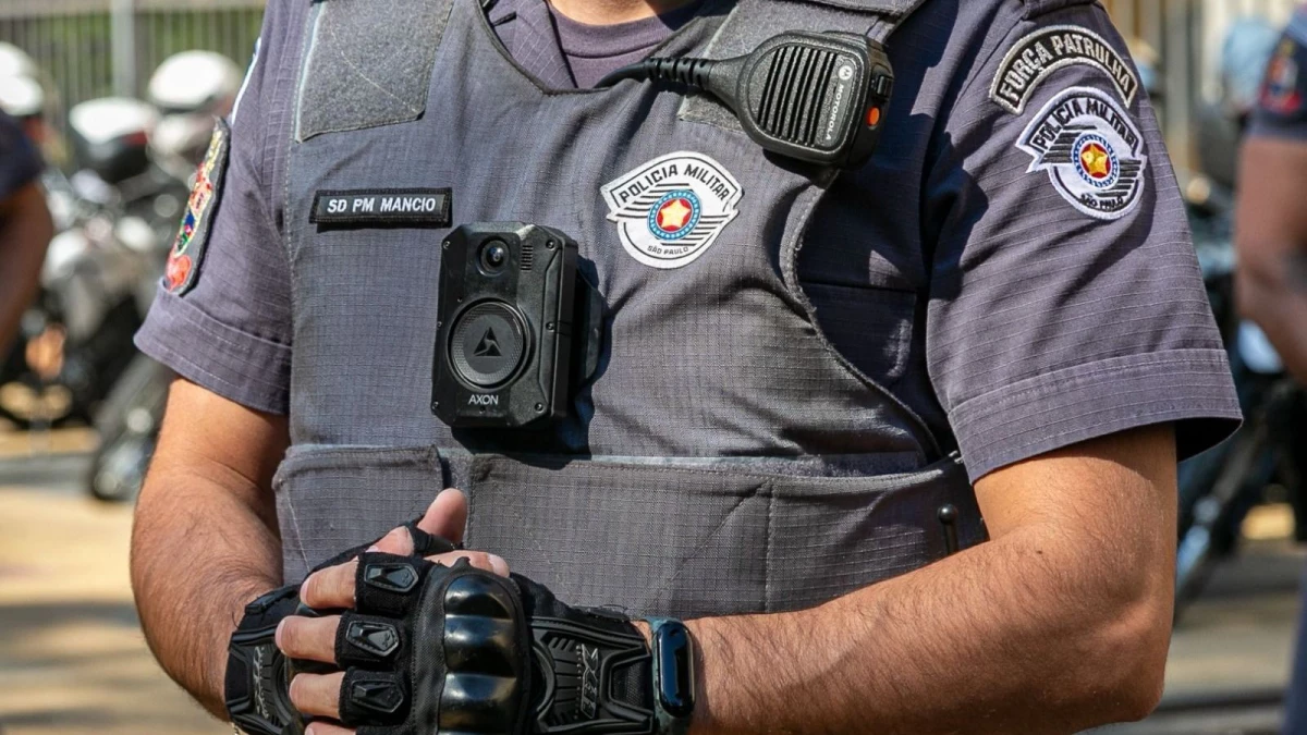 Cameras corporais da PM terao leitura de placa e.webp