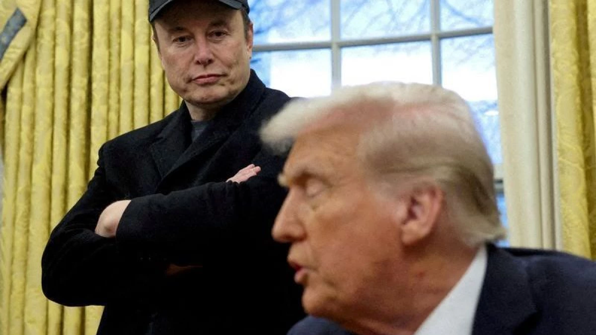Trump diz que ex departamento de Musk pode devorar o.webp